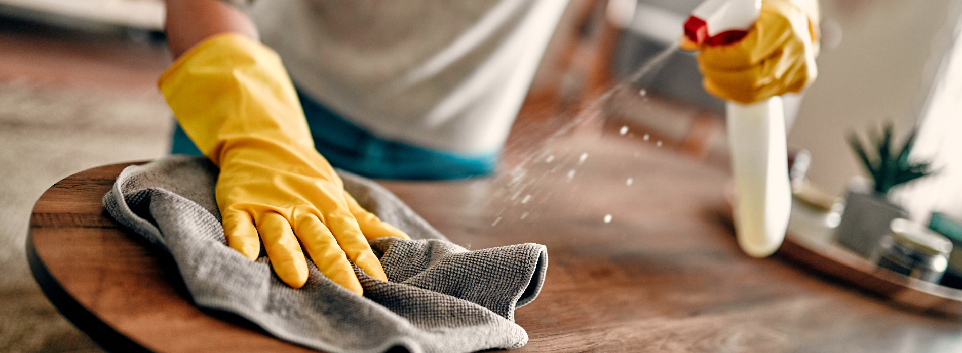 non usare candeggina o bicarbonato per disinfettare